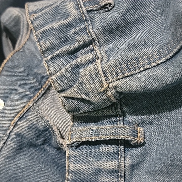 Forever 21 Blue Straight Leg Pants - Picture 3 of 5